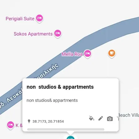 Non Perigiali Balcomni Front Sea View Apartment Nydri (Lefkada)
